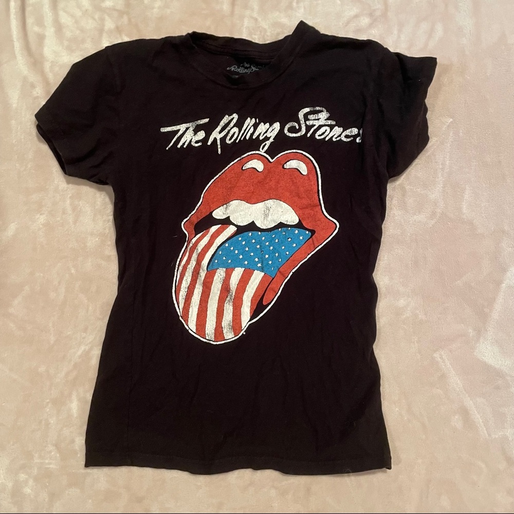 The Rolling Stones shirt